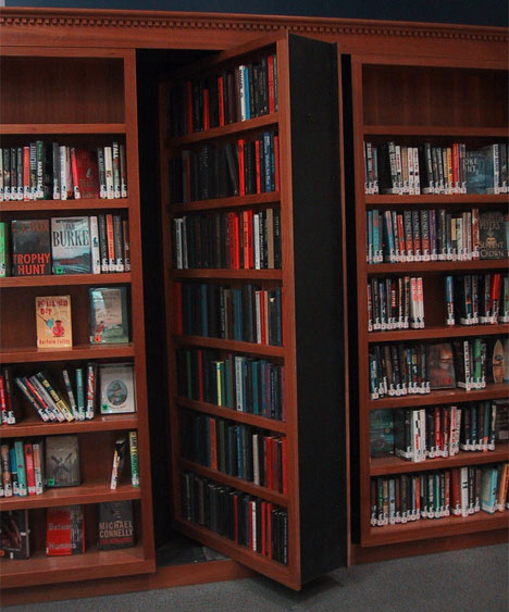 DIY Bookshelf Hidden Gun Cabinet Plans salvaged wood projects Plans